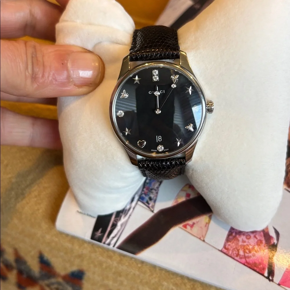 Gucci’s  Black Diamond Watch - Picture 3 of 8